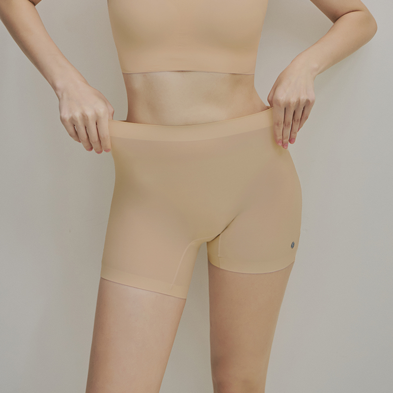[1+1] 슬림9 뉴베이직 네모팬티 여성 편한 심리스팬티 사각드로즈 여성속옷 속바지 2매 이미지 2