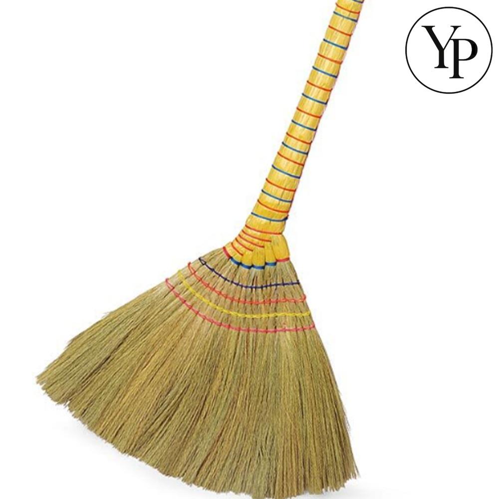 대형 갈대 빗자루 업소용 야외 잘쓸리는 청소 수수 롱갈대비