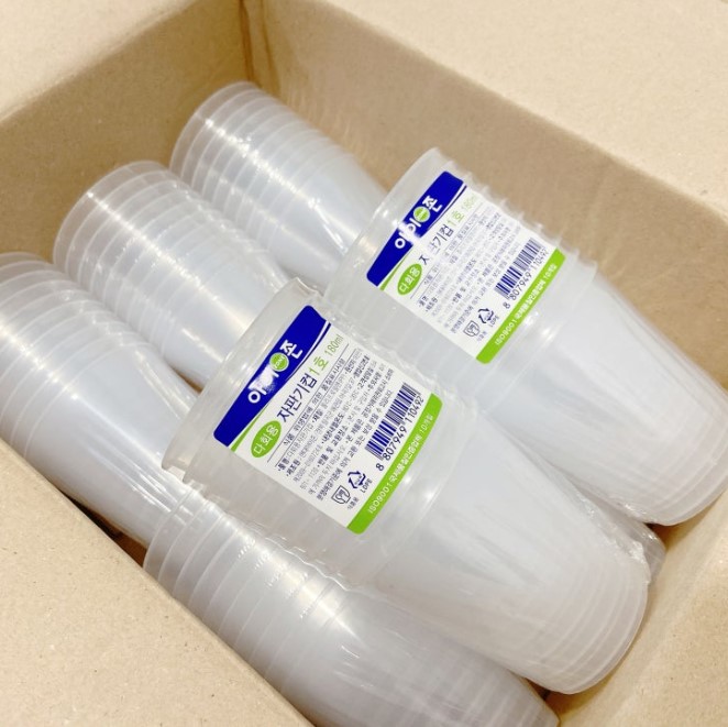 국산 아이존 다회용 자판기컵 1호 180ml 10개 (0492) - 상세 이미지 2