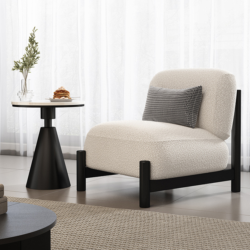 아르코 라운지 인테리어 서재 패브릭 체어 Arco Lounge Chair - 상세 이미지 4