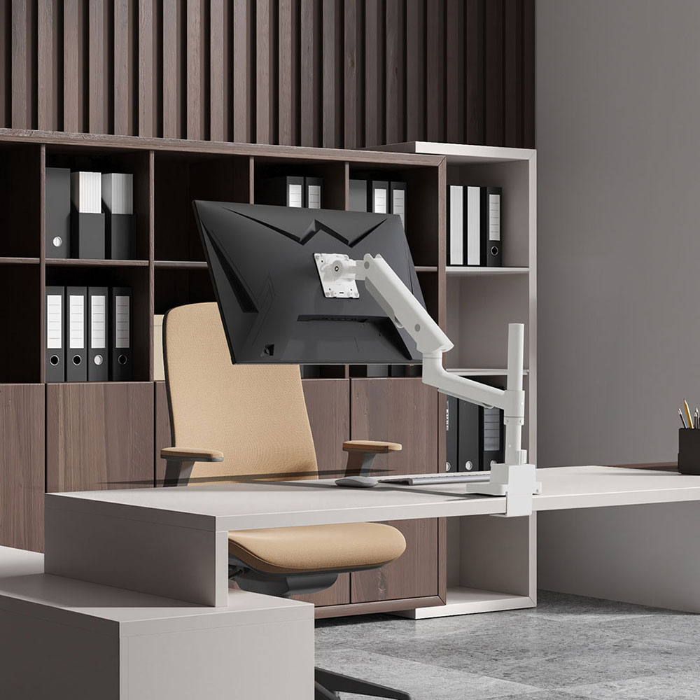 카멜마운트 MPS1PH 싱글 초 고중량 폴타입 모던 모니터 거치대 받침대 모니터암 - 상세 이미지 5