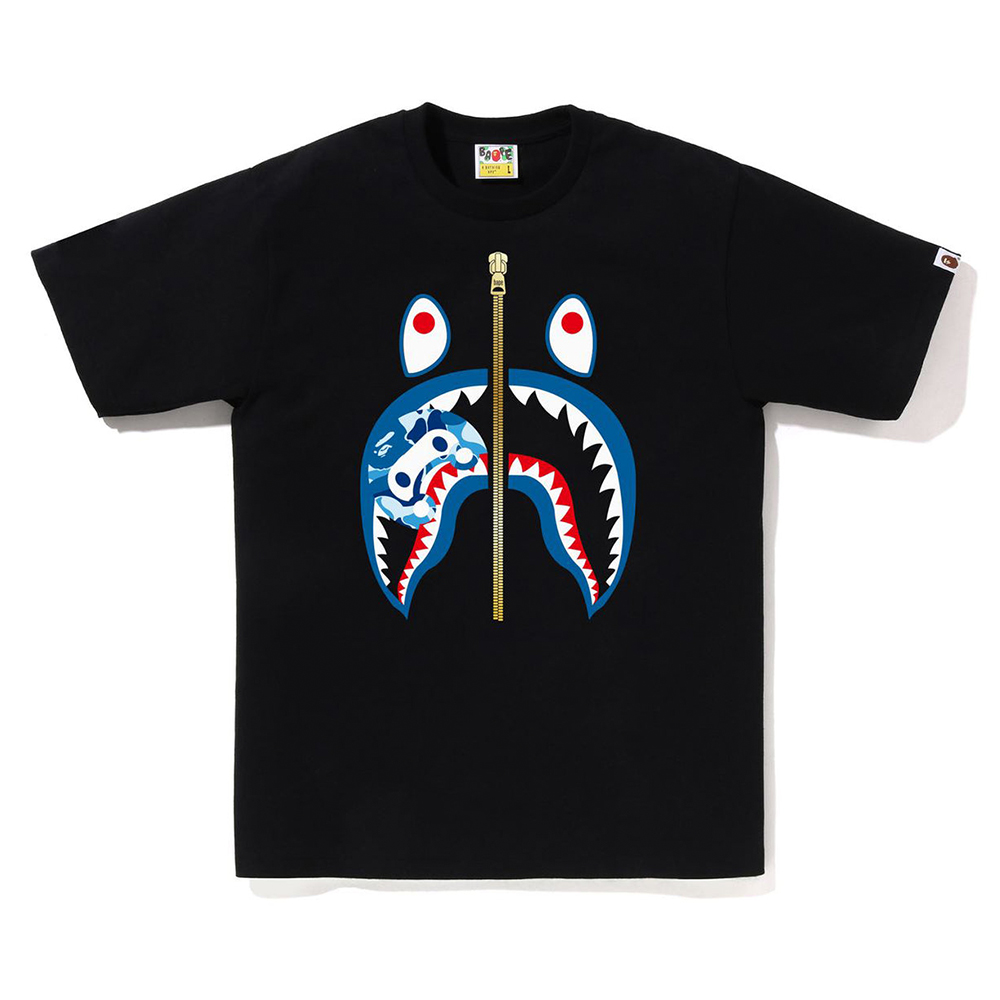 베이프 반팔티 ABC CAMO MILO SHARK TEE 2L30-110-003 - 상세 이미지 5
