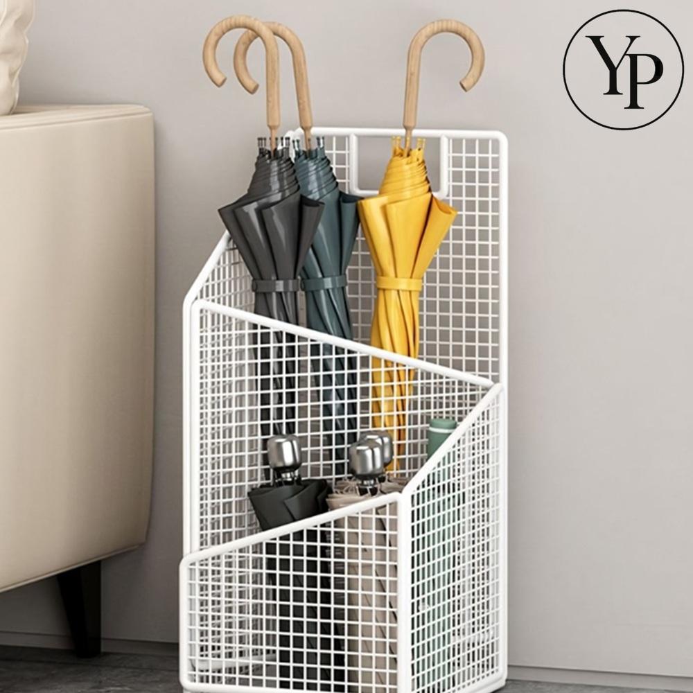 인테리어 철재 우산꽂이 현관 사무실 카페 우산정리대 물빠짐 메쉬 보관함