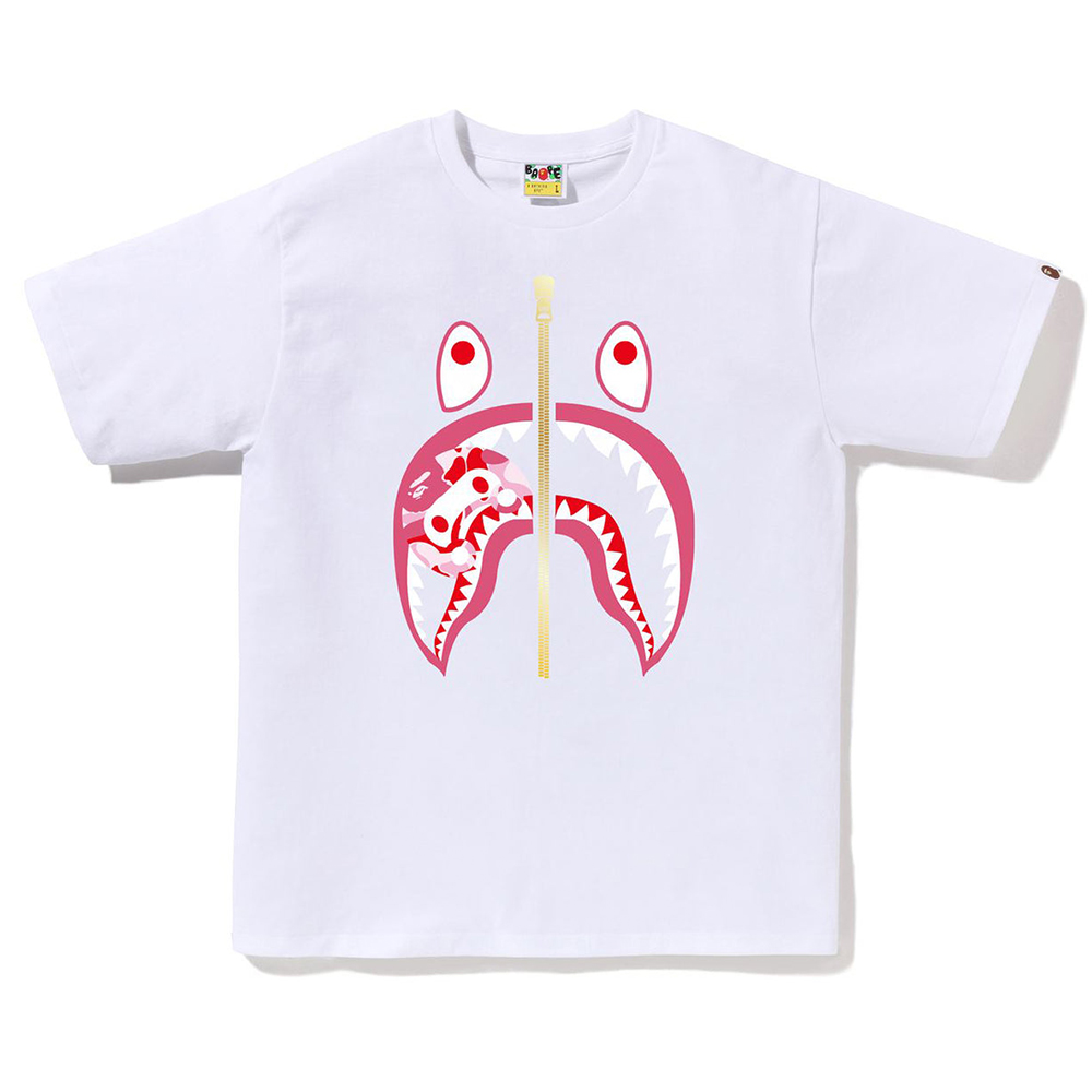 베이프 반팔티 ABC CAMO MILO SHARK TEE 2L30-110-003 - 상세 이미지 3