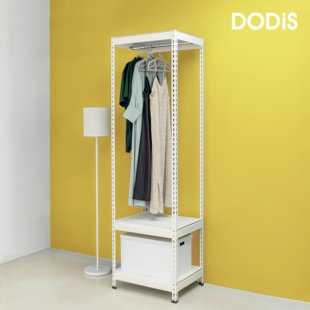 뮤트 시스템행거 디자인 모듈 옷장 올인원 반조립 행거 드레스룸 고정식 6005002100