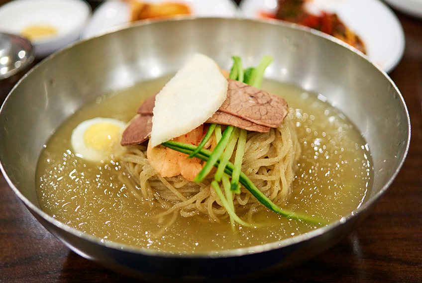 국내산 20인분 물냉면 김치말이국수 초계국수 육수농축액1kg - 상품 이미지