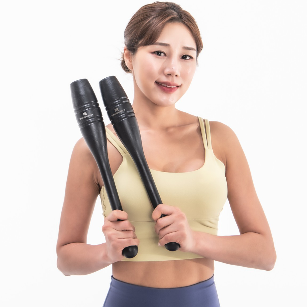 [인디언 클럽] 덤벨 아령세트 아령봉 클럽벨 0.43kg 2개 무브먼트 - 상품 이미지
