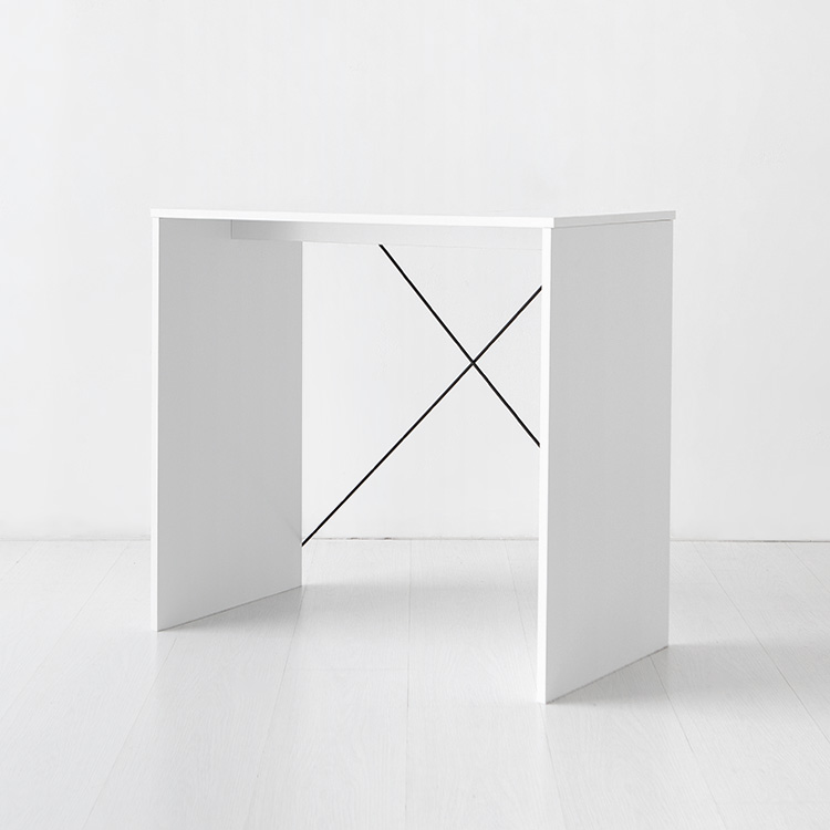이지보 책상 8040 일반 N형 800x400x722mm, 화이트 4705.9981 - 메인 이미지