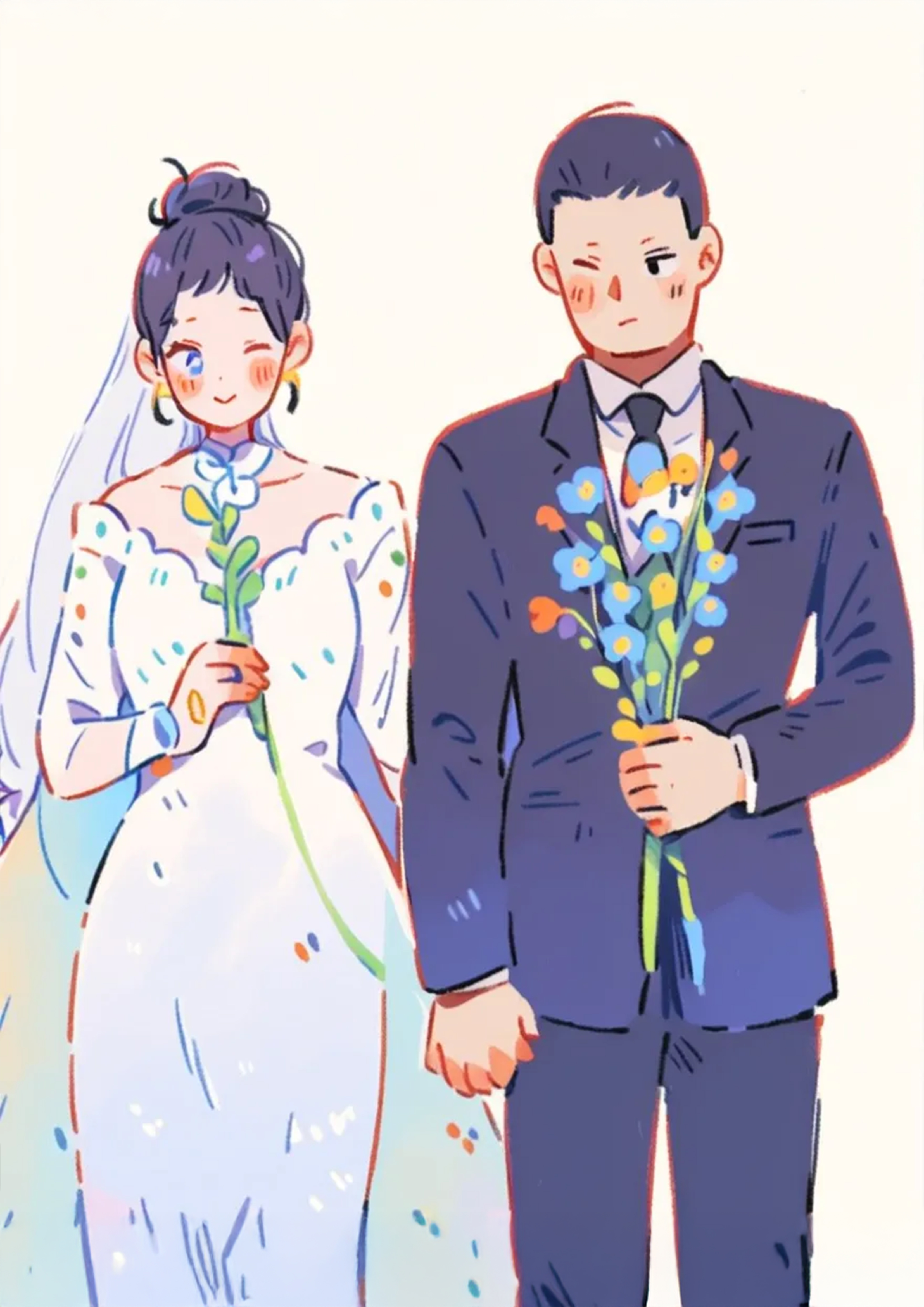 움직이는 사진 그림 아크릴액자 움짤 캐리커쳐 신혼부부 집들이선물 인테리어포스터 웨딩 결혼