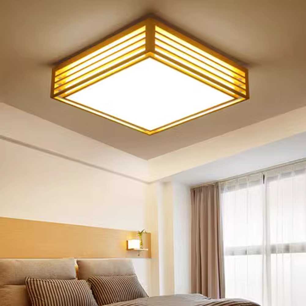 한옥 천장등 엔틱 감성 조명 침실 전통등 카페 한지 35cm - 상세 이미지 2