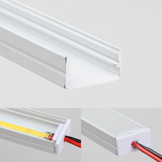 더쎈 LED 에뮤즈 라인 시스템 직부등 50cm 플렉시블 LED바 커버 간접등 - 상세 이미지 4