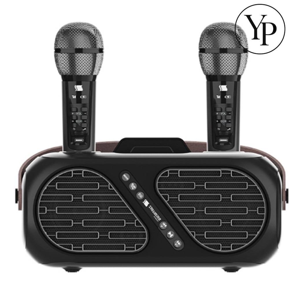 블루투스 무선 마이크 가정용 차량용 홈파티 엠티 노래방 듀얼 스피커