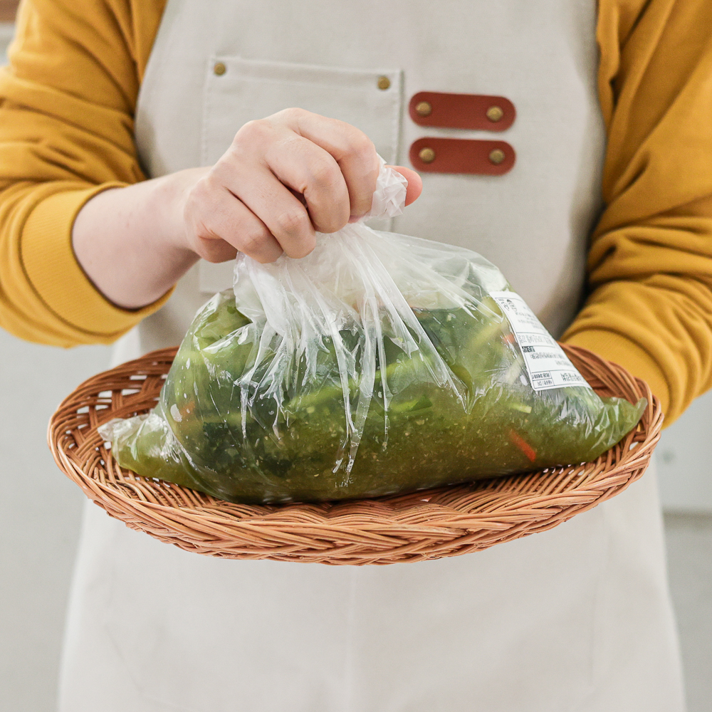 열무물김치 백 안매운 전라도 2kg 3kg 5kg 자박이 국산 이미지 8