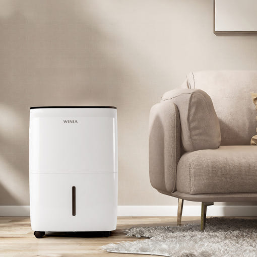 위니아 17리터 제습기 전면