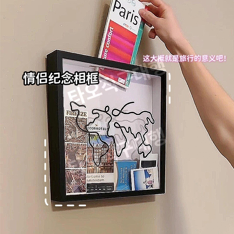 티켓보관함 포켓 티켓북 앨범 수집 뮤지컬 수납함 액자 홀더 여행 영화 보관 콘서트 - 상세 이미지 5