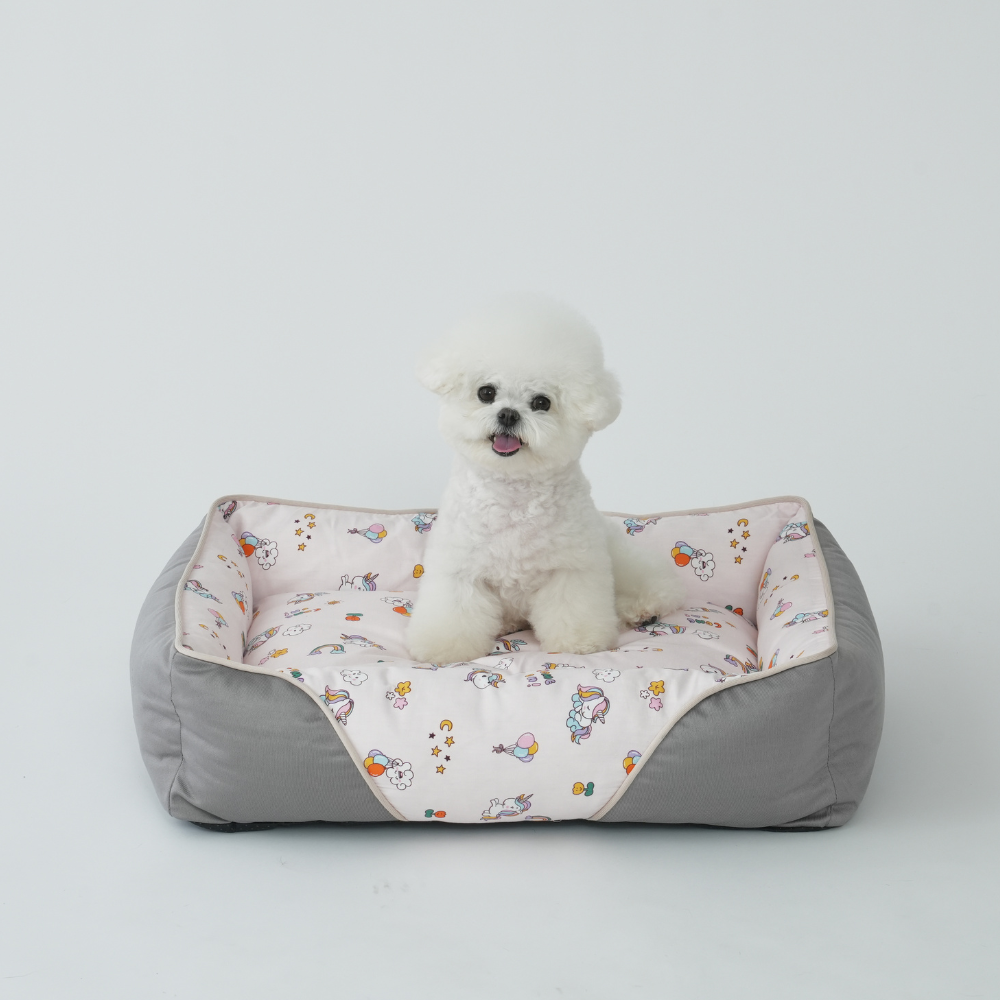 강아지 방석 고양이 쿠션 애견 여름 꿀잠 마약 반려견 펫 방석 카툰 M 펫앤마마