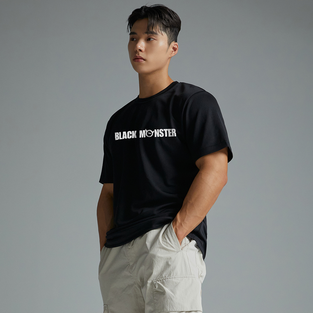 블랙몬스터 쿨론 티셔츠 헬스복 빅사이즈 짐웨어 운동복 제품 이미지