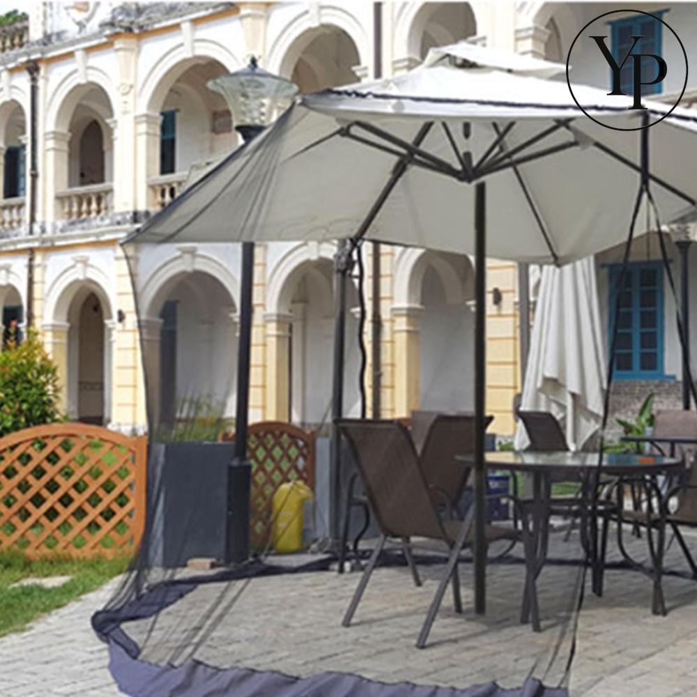 대형 파라솔 모기장 야외 테라스 캠핑 해충망 벌레차단 버그제로