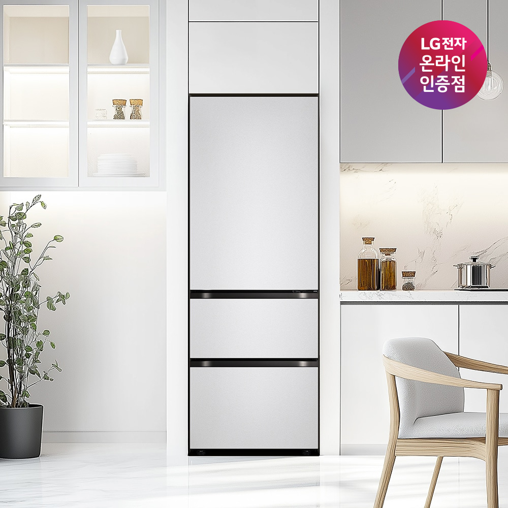 LG 디오스 오브제컬렉션 김치톡톡 Fit & Max Z334SVV122S (실버) 빌트인