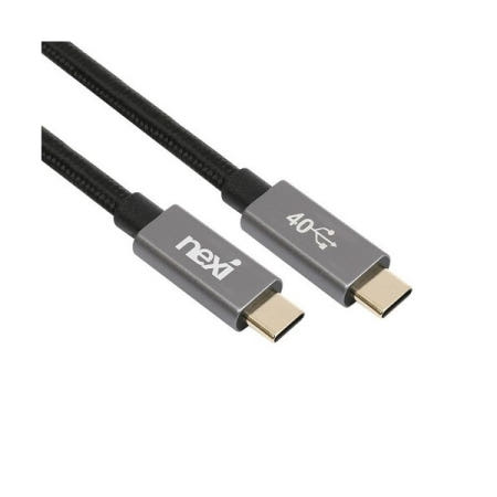 리버네트워크 NEXI 썬더볼트4 40Gbps PD PPS Type C to C 240W 케이블 NX-USB4CC-010 (1m)