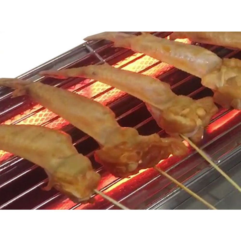 그릴 양꼬치 꼬치구이 불판 상업용 스텐 자동 구이기 캠핑용 꼬챙이 바비큐 - 상세 이미지 4