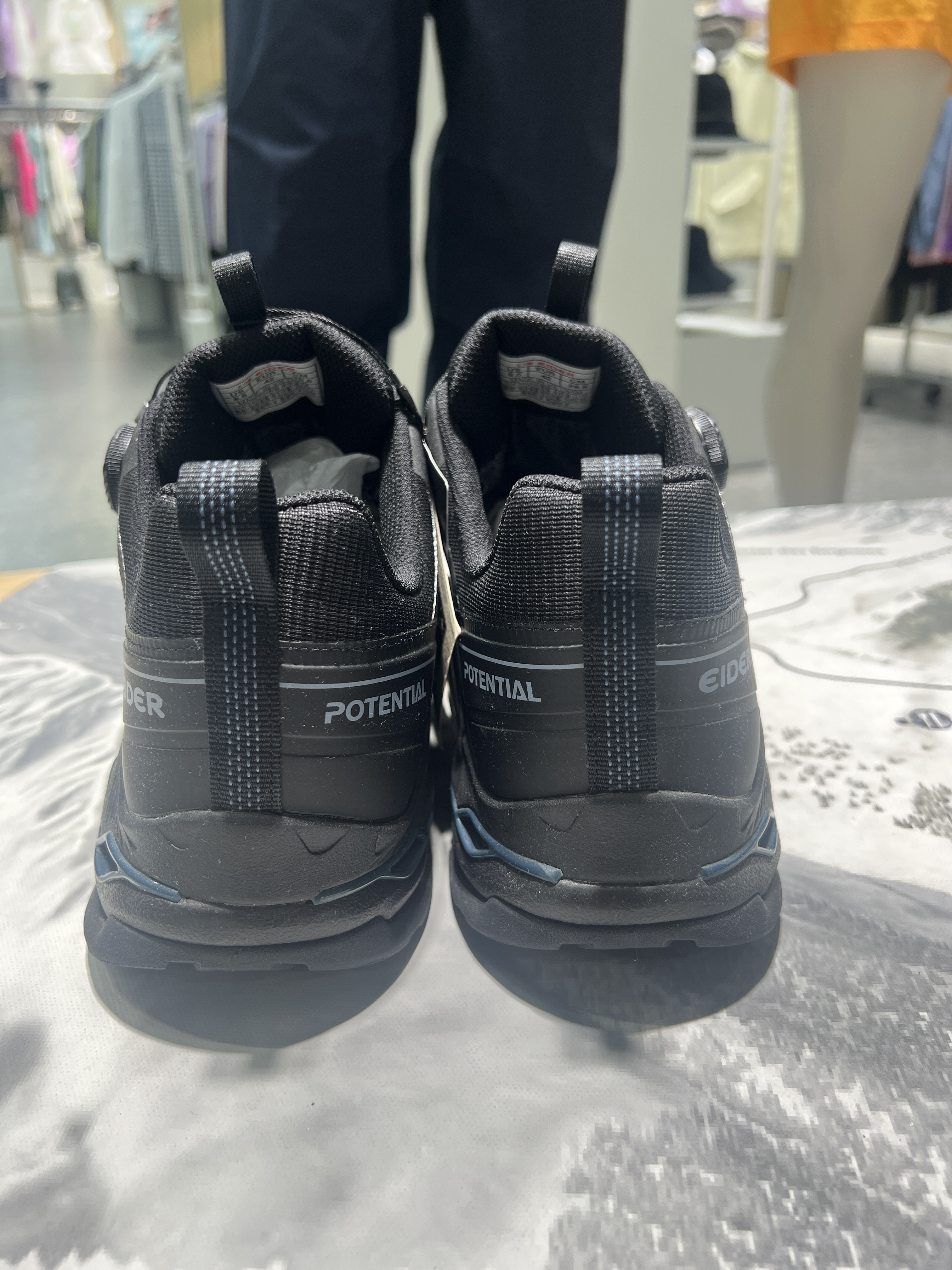 아이더 방수등산화 트레킹화 퀀텀포텐셜 블랙, 270 - 상세 이미지 5