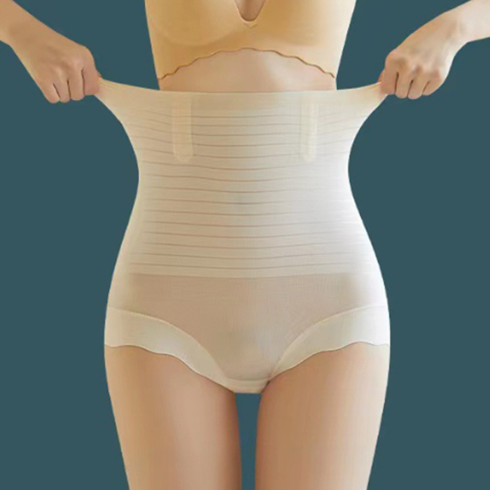여성 똥배 보정 속옷 복부 군살 커버용 하이웨스트 보정팬티 슬림핏 언더웨어 - 상품 이미지
