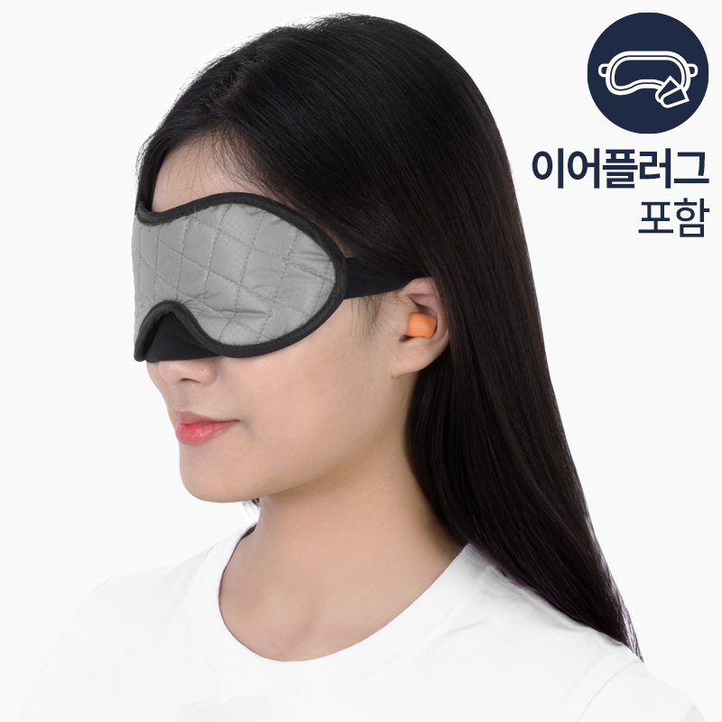 씨투써밋 울트라실 아이 셰이드 수면 안대 기내용 여행 암막 눈 가리개 - 상세 이미지 3