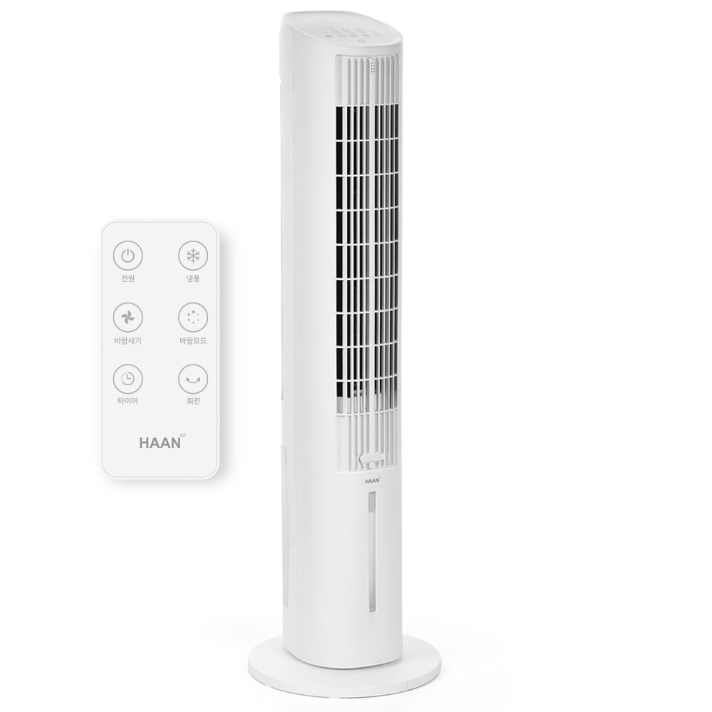 한경희 타워형 리모컨 타워팬 냉풍기 4L HAAN-L800 제품 이미지