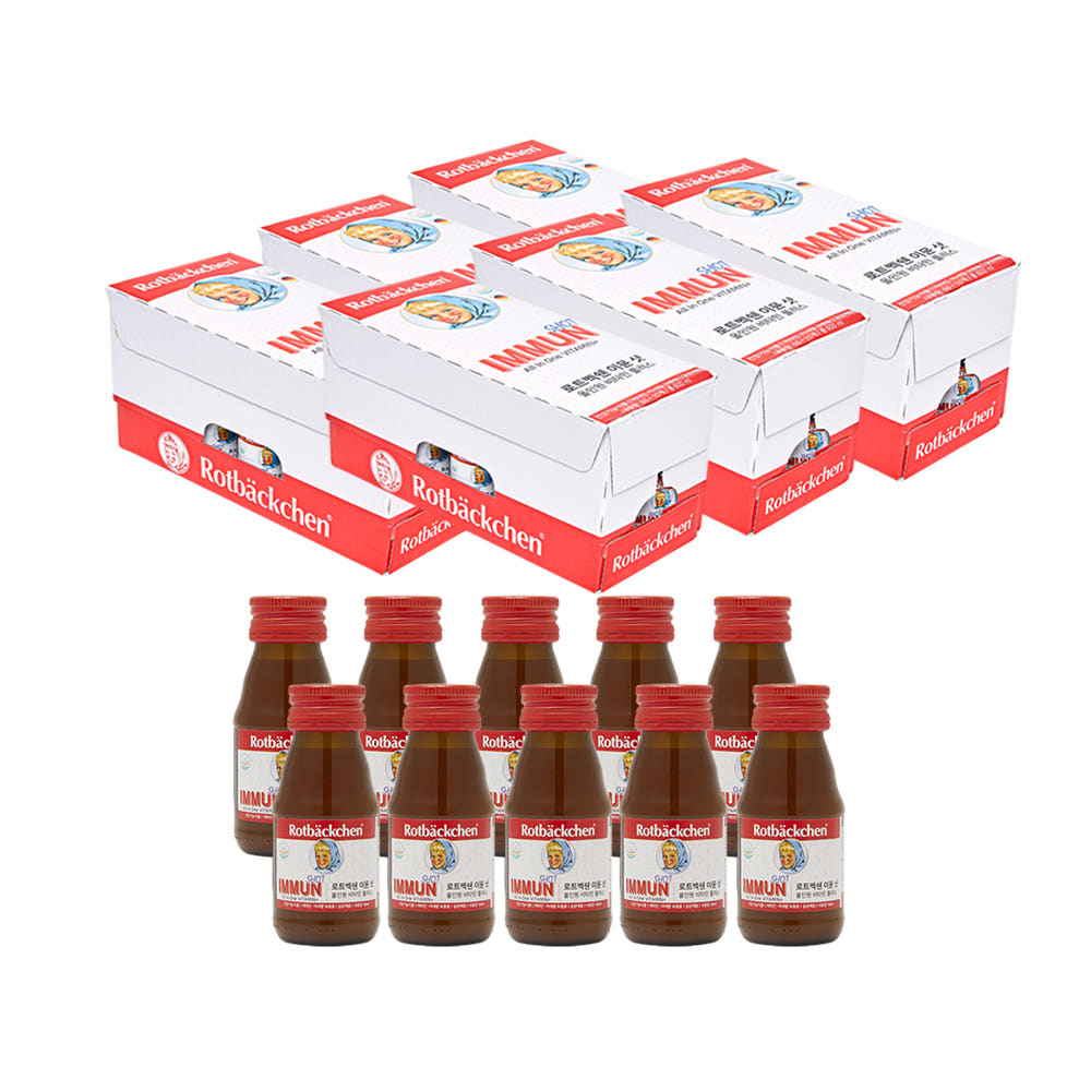 독일 로트벡쉔 이뮨샷 액상 종합멀티비타민 마시는 올인원 비타민플러스 60개입, 1개