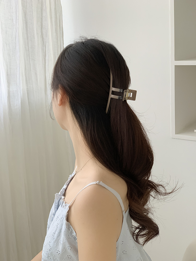 France Handmade, 딥커브 헤어클로 - 숱많은 빅사이즈 넓은집게핀 프랑스핀 - 상세 이미지 5