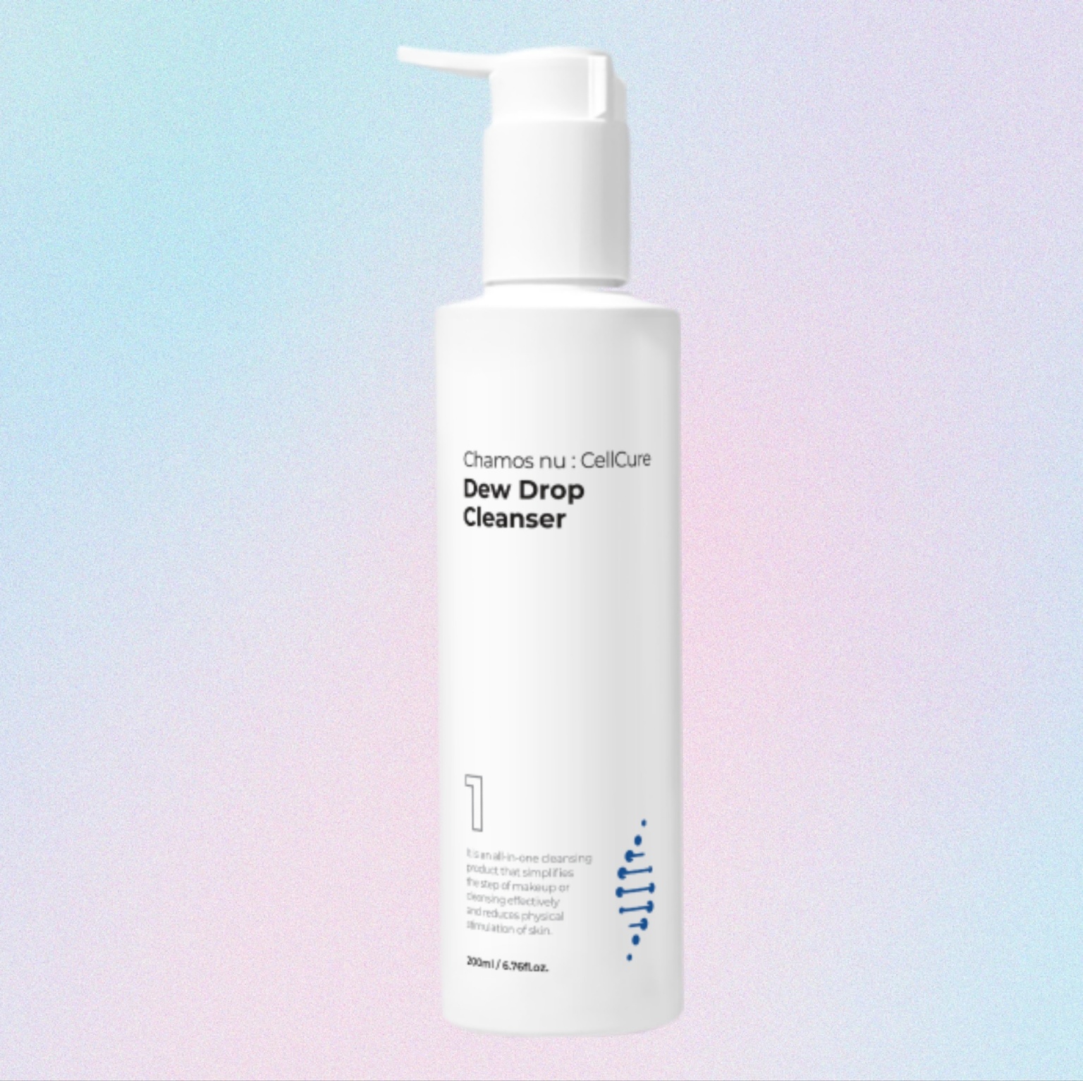 당김없이 촉촉한 클렌징 뉴셀큐어 듀 드롭 클렌저 200ml 저자극 중성 젤타입 모공 노폐물 - 상세 이미지 2