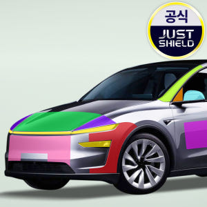 저스트쉴드 테슬라 모델Y 주니퍼 PPF필름 헤드라이트 데일라이트 부분구매 실사용 후기 | 효과 있을까? - 상품 이미지 1