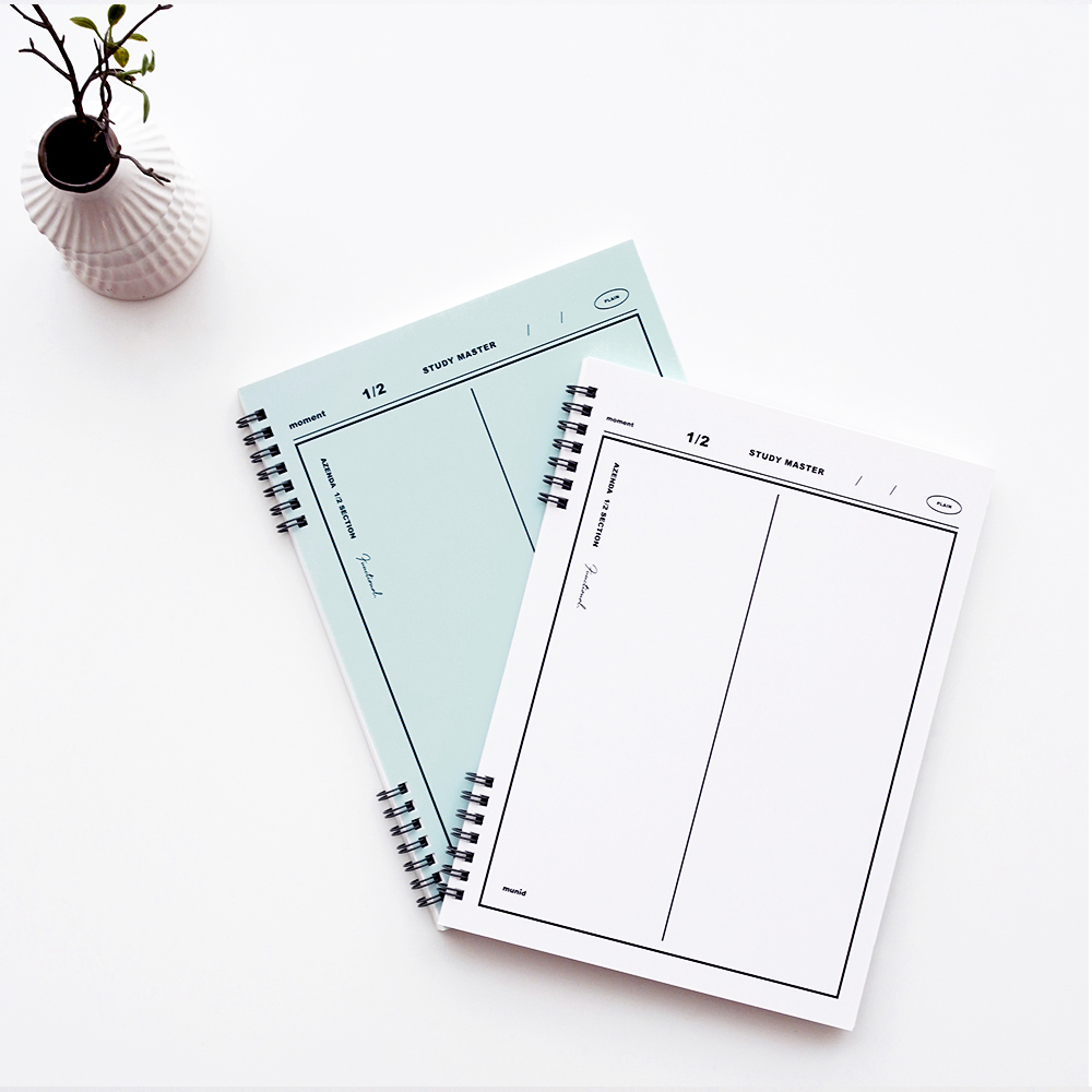 [SET] 뮤니드 스프링 2분할 수학 연습장 4권 세트 이미지 2