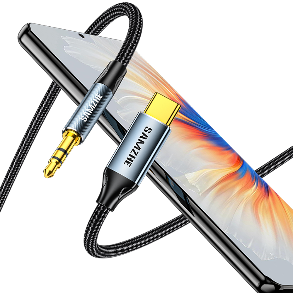 삼지 하이파이 DAC C타입 to 3.5mm 오디오 AUX 케이블 JL10 - 상세 이미지 3