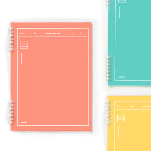 [SET] 뮤니드 스프링 8mm 라인 노트 화이트 4권 세트 실사용 후기 | 효과 있을까? - 상품 이미지 4