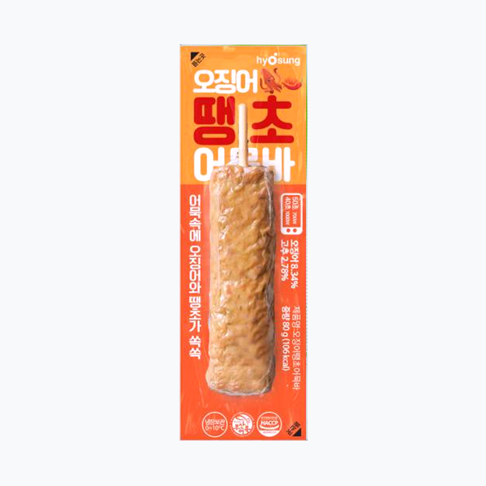 효성어묵 오징어땡초 어묵바 - 상품 이미지