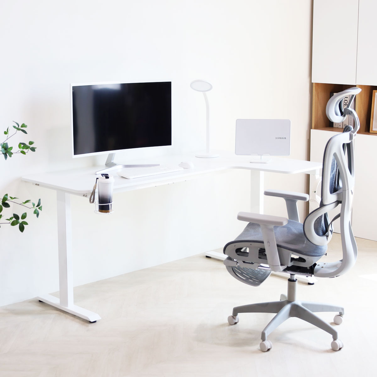 일루일루 플로 코너형 컴퓨터책상 게이밍 책상 사무용 사무실