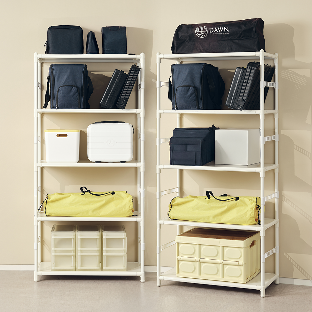 철제선반 경량랙 중량랙 베란다 조립식 렉 선반 진열대 500x375x1665 5단