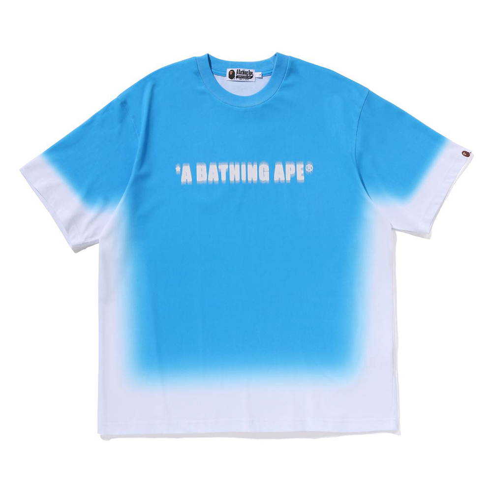 베이프 반팔티 SPRAY PRINT BATHING APE LOGO RELAXED FIT TEE 1L30-109-347 - 상세 이미지 2