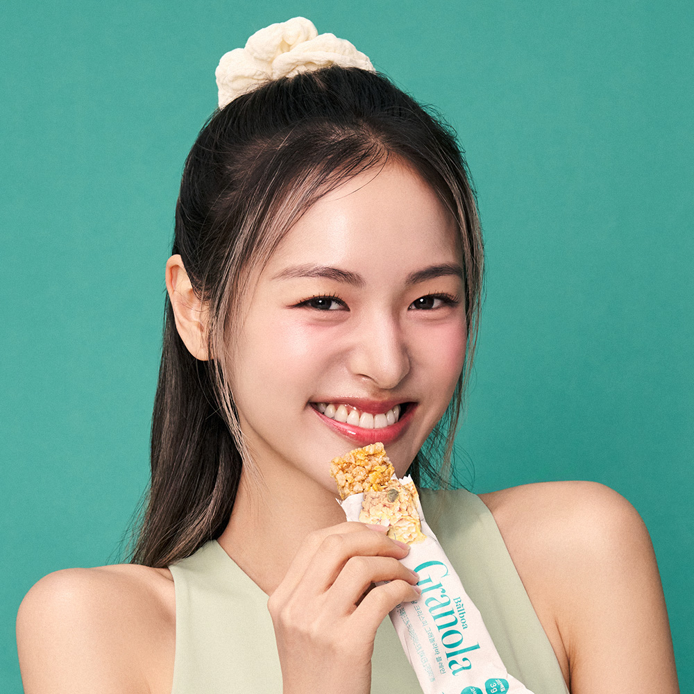 발보아 저당 크리스피 그래놀라 에너지바 플레인 12개입