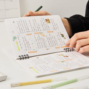 뮤니드 스프링 좌철 하드커버 아젠다 위클리 플래너 실사용 후기 | 효과 있을까? - 상품 이미지 2