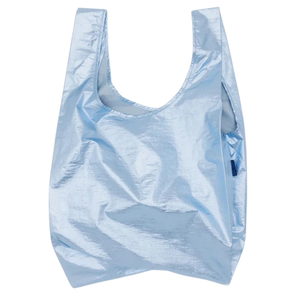 바쿠 숄더백 STANDARD BAGGU 메탈릭 라이트블루 4582698812791 - 메인 이미지
