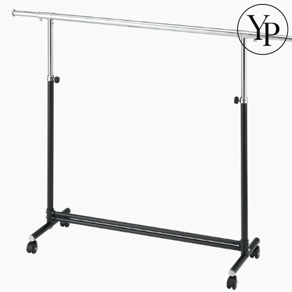 이동식 옷걸이 행거 틈새 옷가게 드레스룸 튼튼한 카트형 파이프 옷정리