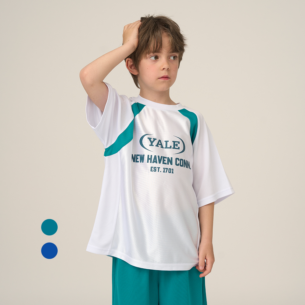 예일키즈 스포티 래글런 반팔 상하세트 A5M011