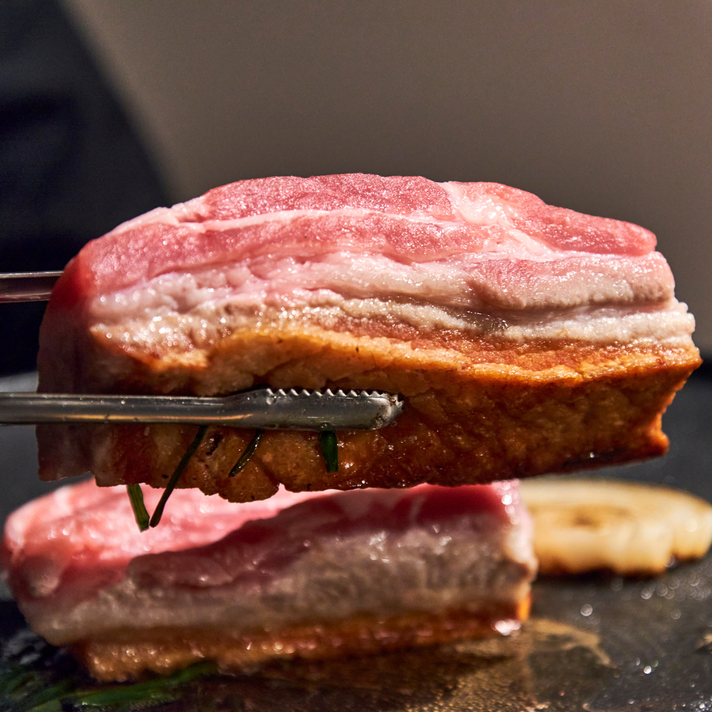 고기소녀 삼겹살 6kg 통오겹살 듀록 구이 냉동 통삼겹