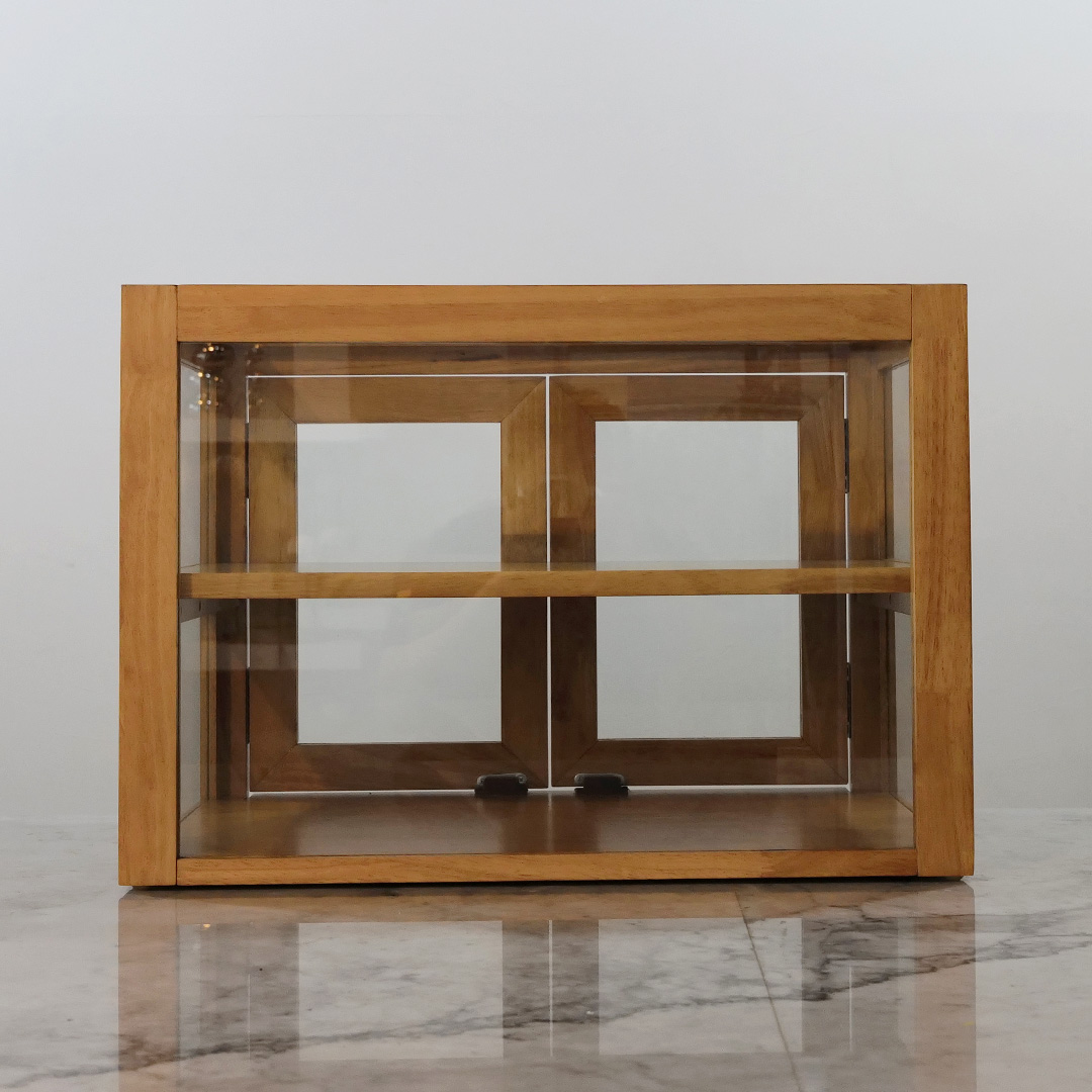 자야캠핑 오울루 베이커리 디저트 카페 1320 원목 수납장 쇼케이스 진열대 600