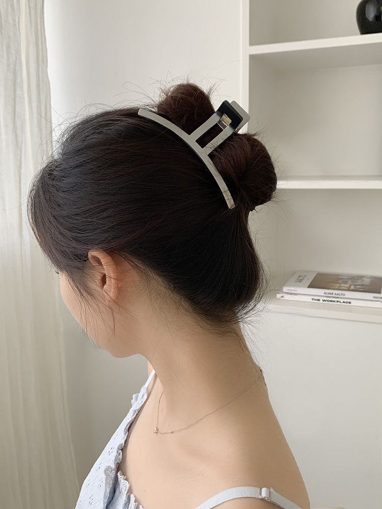 France Handmade, 딥커브 헤어클로 - 숱많은 빅사이즈 넓은집게핀 프랑스핀 이미지 6