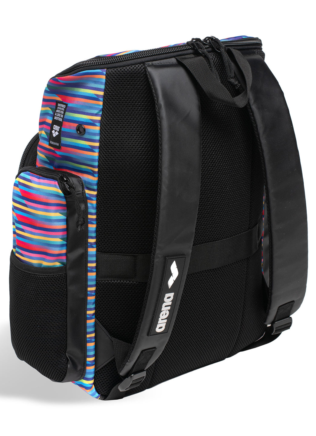 아레나 스피키 III 35L 올오버 수영 백팩 Racing Stripes - 상세 이미지 2