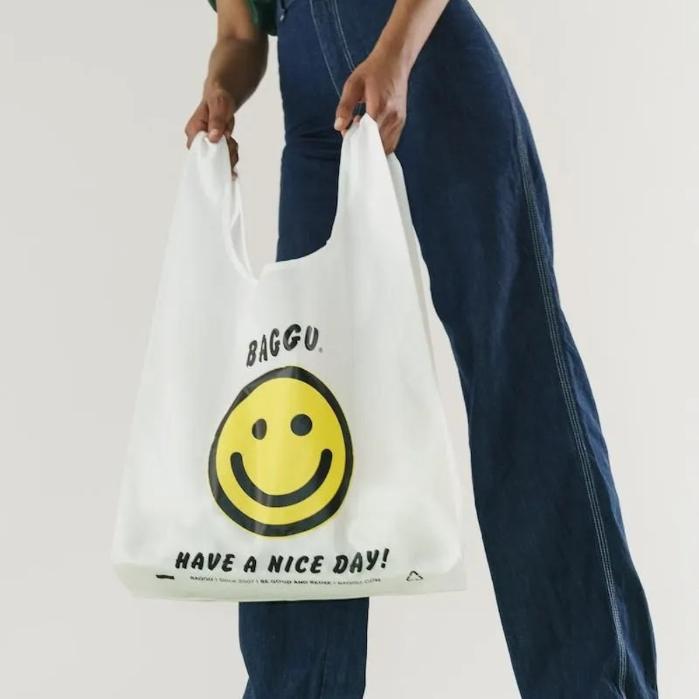 바쿠 숄더백 STANDARD BAGGU 땡큐해피 4582698813859 - 상세 이미지 3